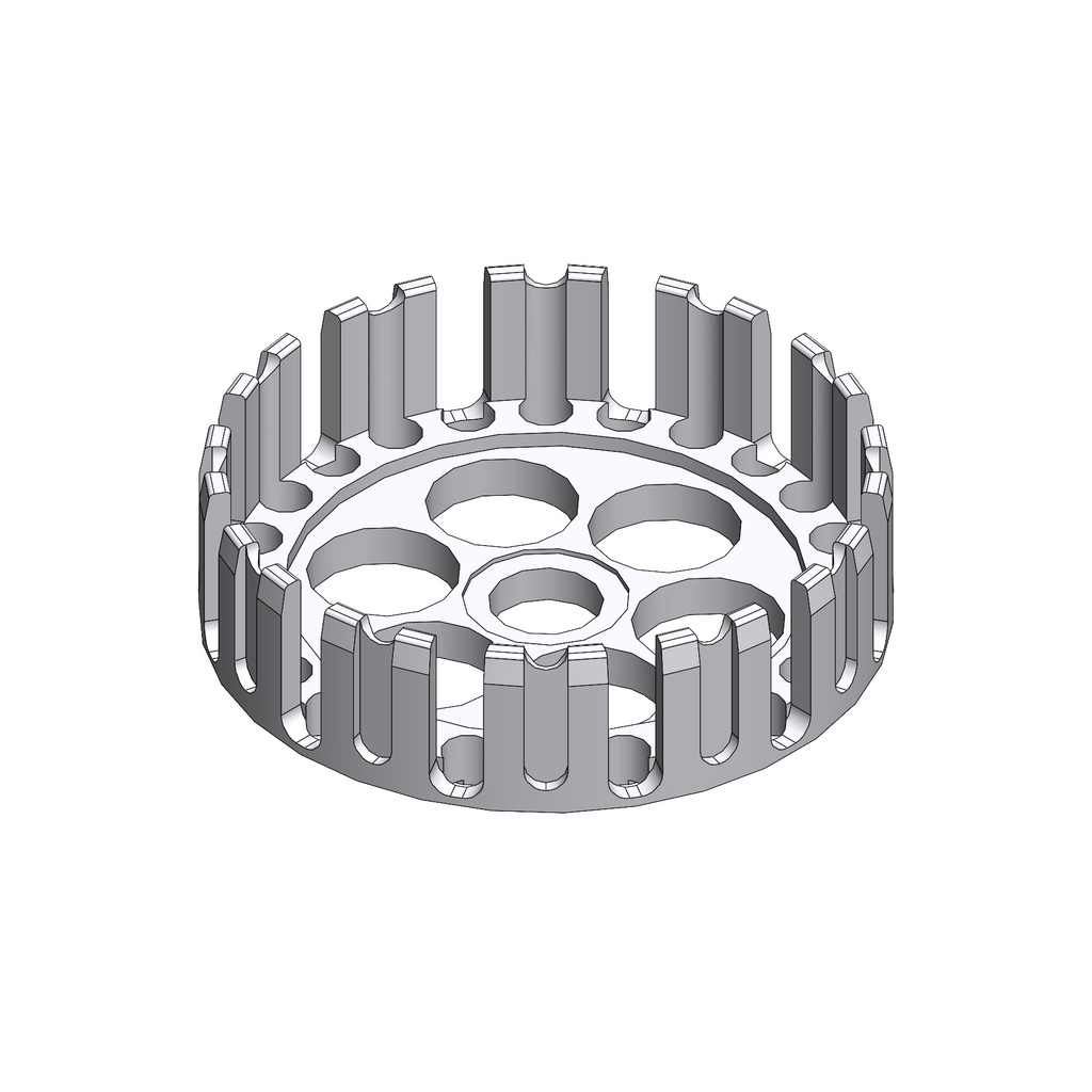 B67A - CUSHIONED CLUTCH BASKET