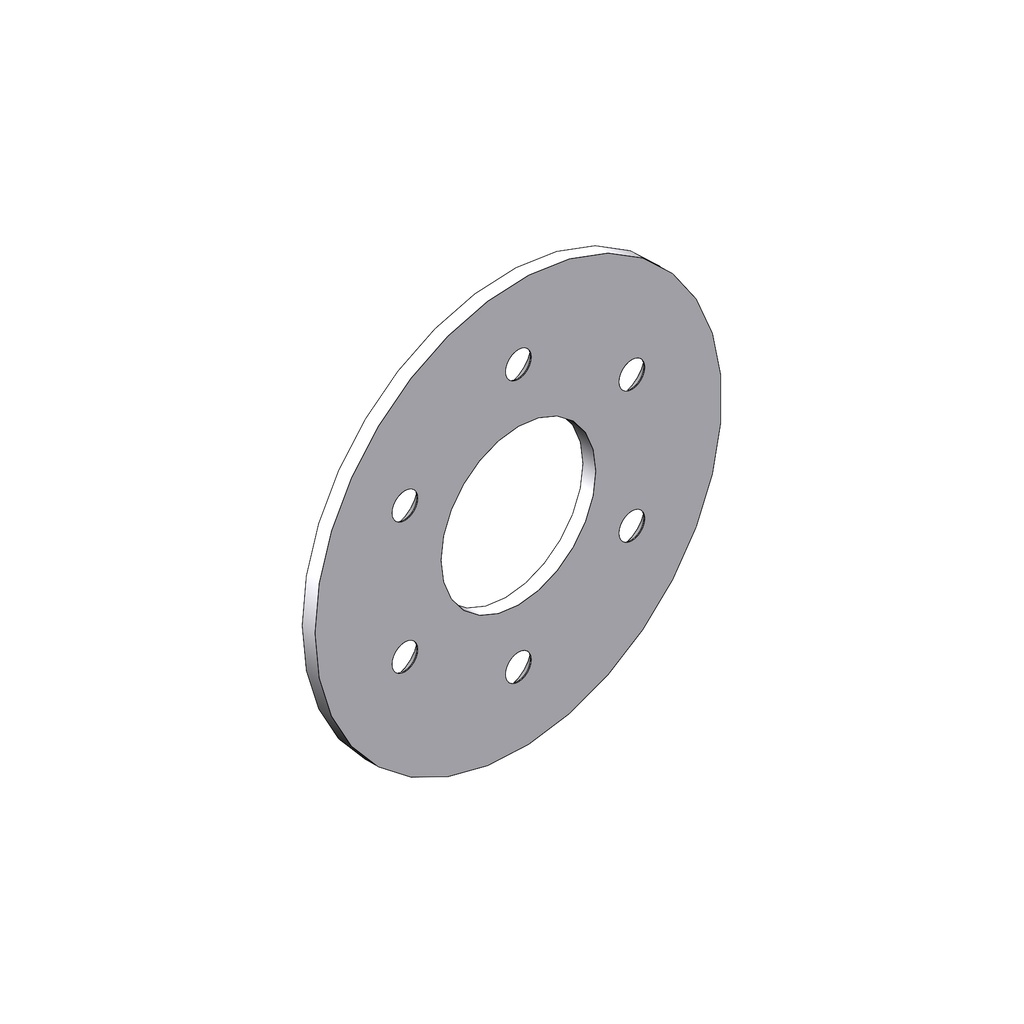 N189D - DAMPER RUBBER SUPPORT PLATE