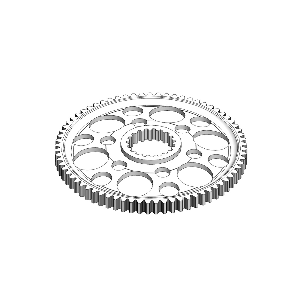 C80-9A - PRIMARY GEAR SET L9-Z71 WITH DAMPER