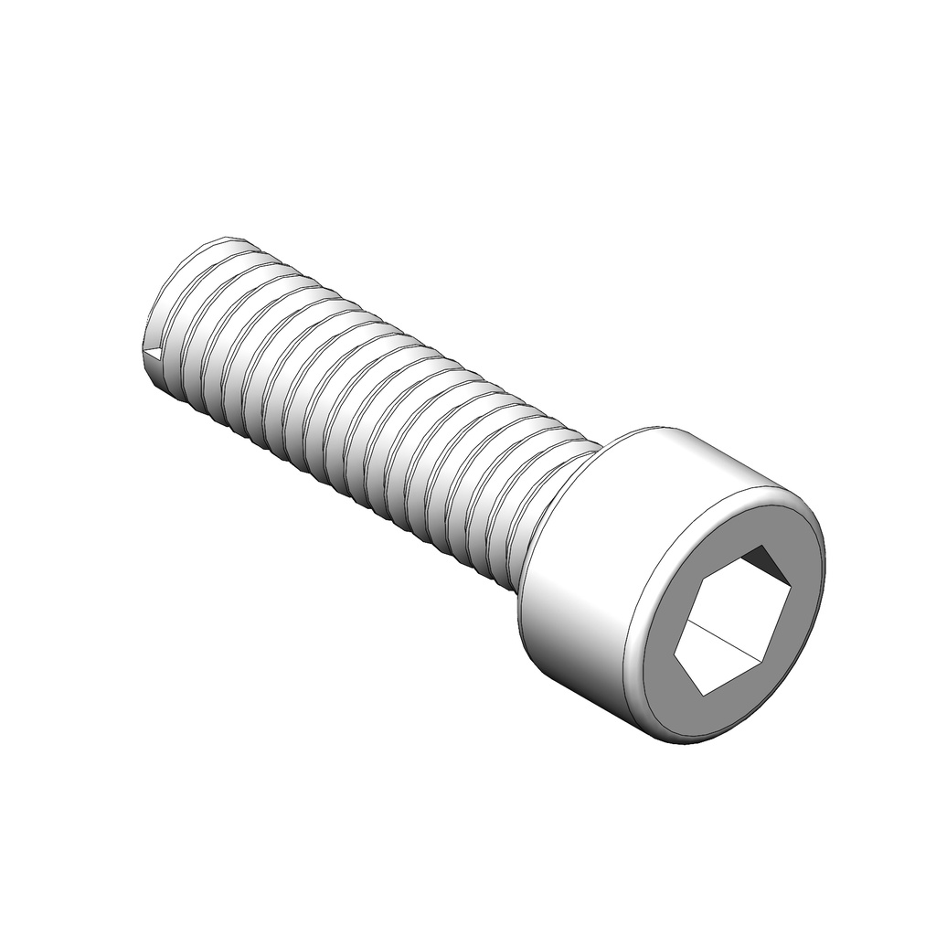 TCEI6X20Z - TCEI SCREW 6X20 ZINC-PLATED