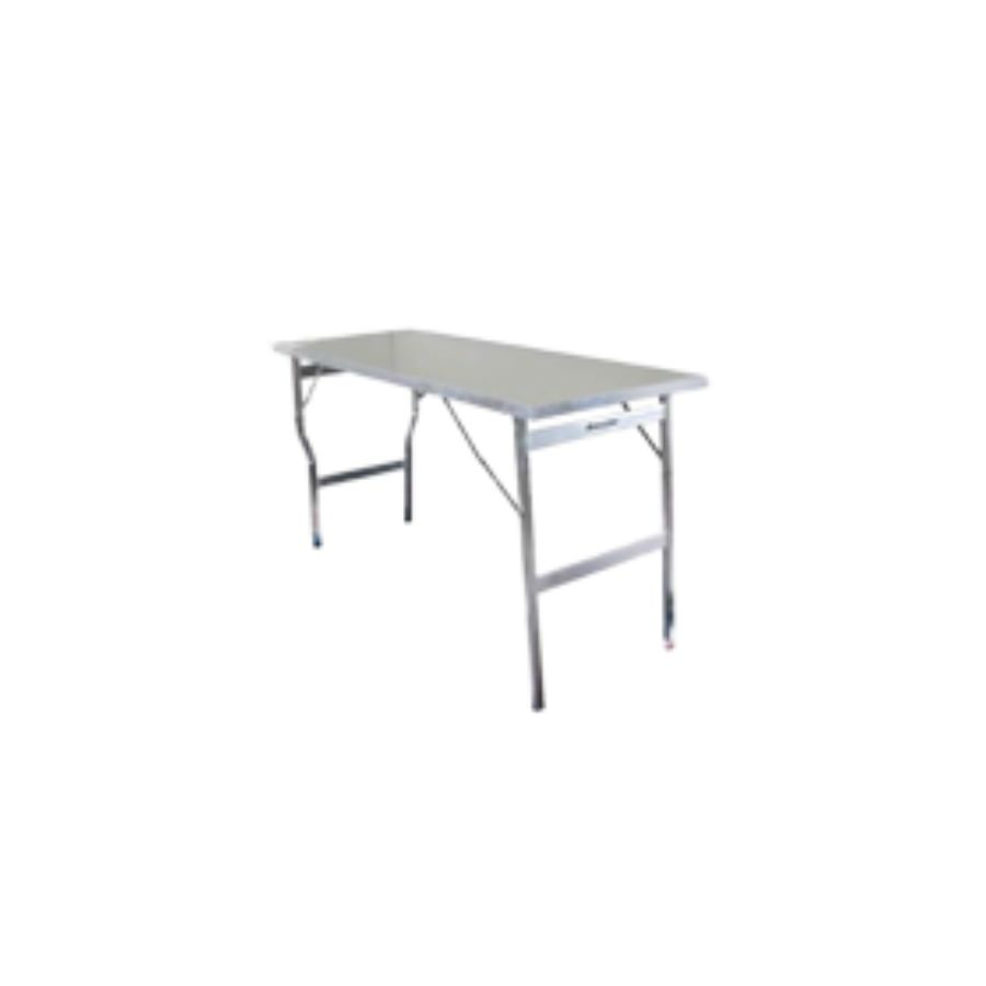 TAV150 - TAVOLO IN ALLUMINIO 150 x 60 x 80/ ALUMINIUM TABLE 150 x 60 x 80