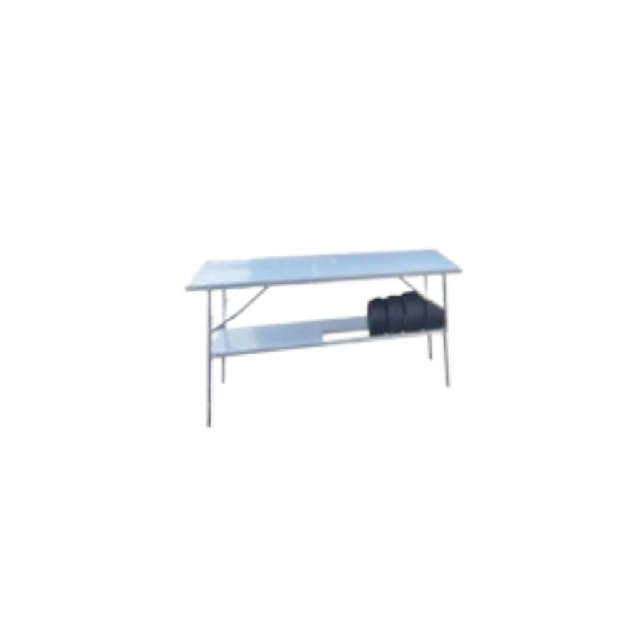 TAV150/M - MENSOLA TAVOLO IN ALLUMINIO 150 x 60 x 80 / LOWER SHELF FOR ALUMINIUM TABLE 150 x 60 x 80