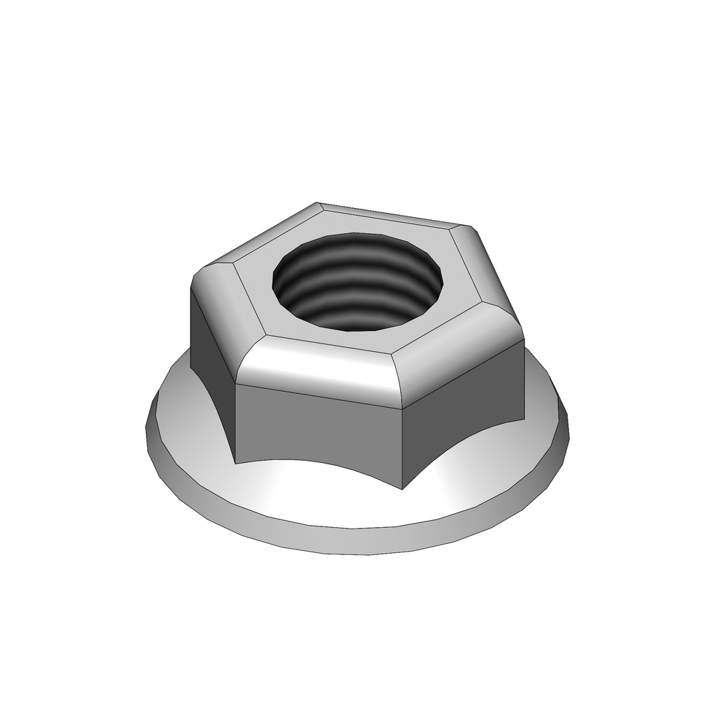 N15 - ÉCROU DE BASE DE CYLINDRE