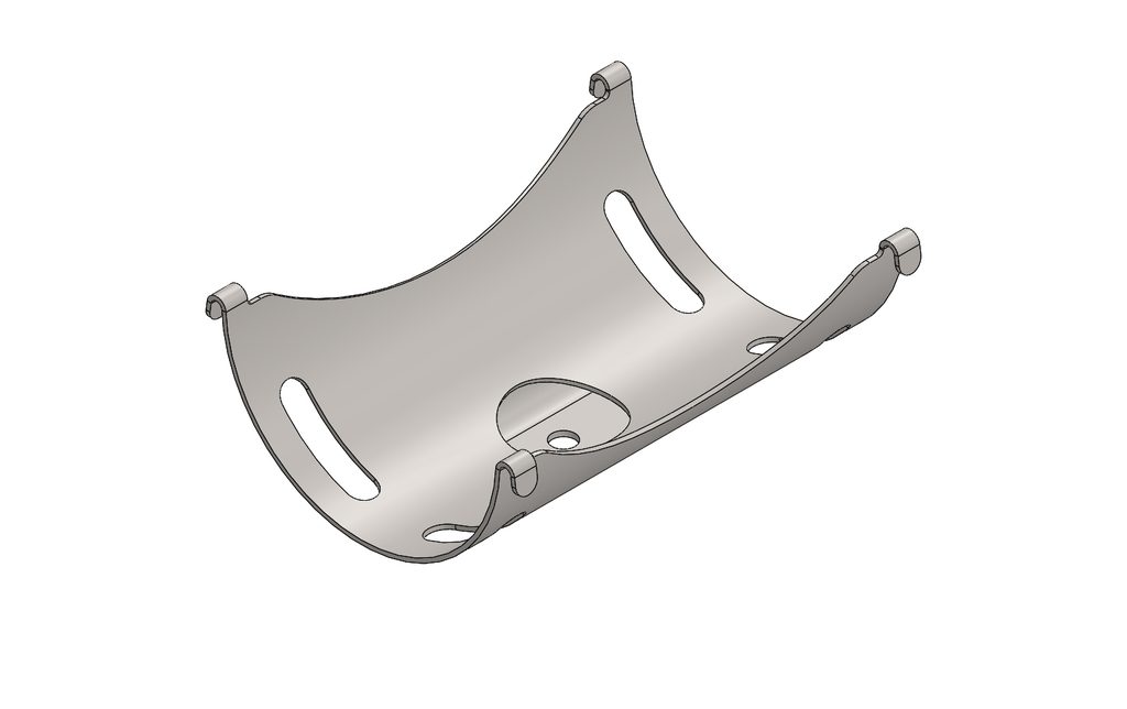 OB252B - LARGE STEEL EXHAUST SUPPORT CRADLE