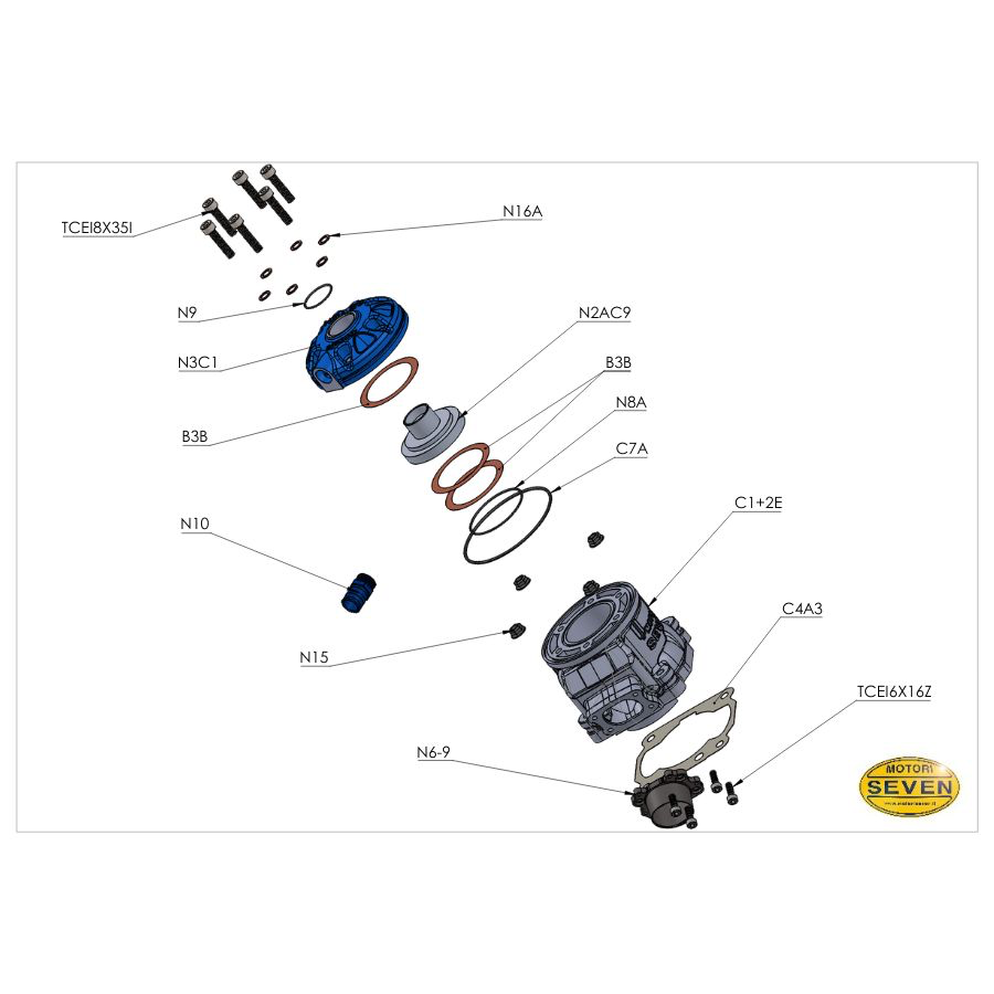 GCILL11 - CYLINDER ASSEMBLY L11