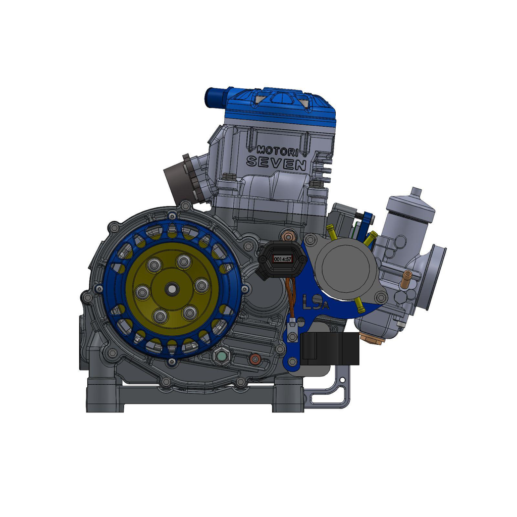 L11 - MOTORE SEVEN L11 125CC KZ COMPELTO