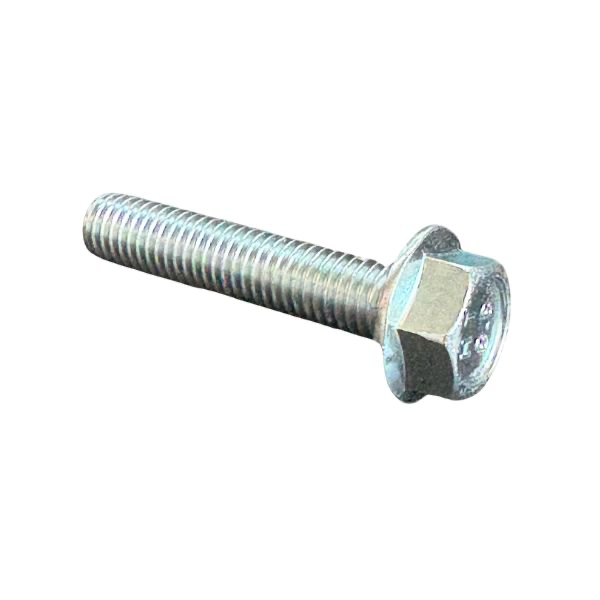 OB227L - VITE TE M8X40 Z.B. FLANGIATA BASE ZIGRINATA