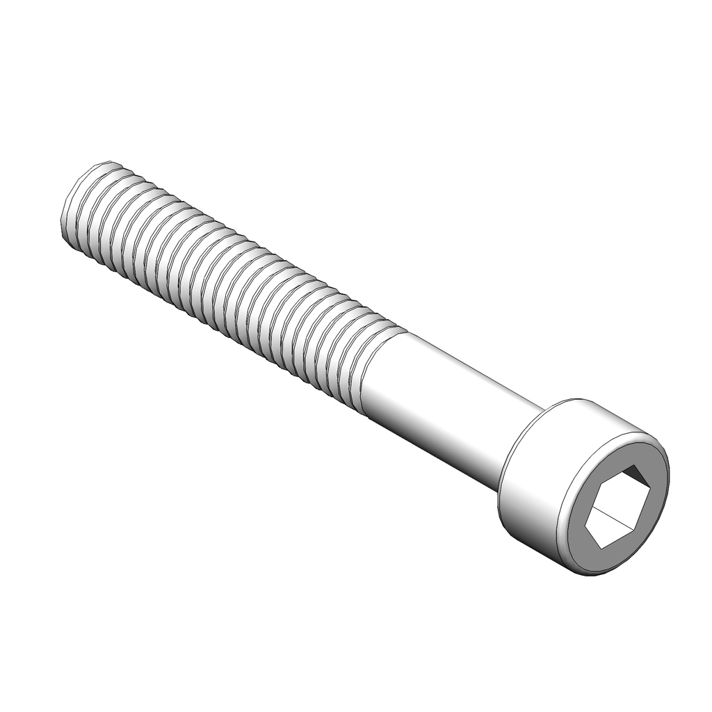 TCEI6X40Z - VIS À TÊTE CYLINDRIQUE SIX PANS CREUX ZINGUÉE 6X40