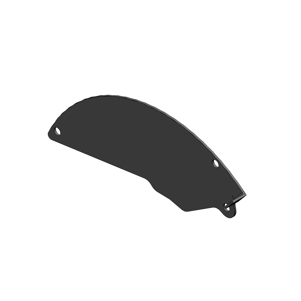 N46.9 - CRANKCASE SHIM PLATE KZ 125cc