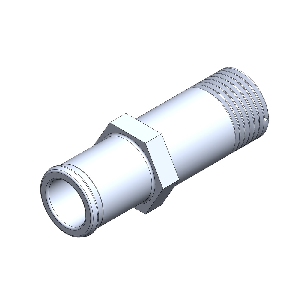 N37A - RACCORDO ACQUA MOTORE POMPA (FILETTO PICCOLO) / ENGINE PUMP WATER