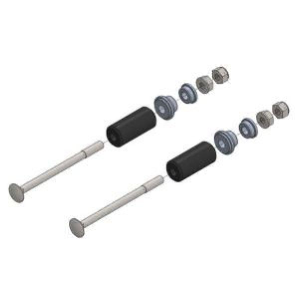 OB200 - REAR BUMPER BOLT KIT FOR 30MM TUBE – BLACK