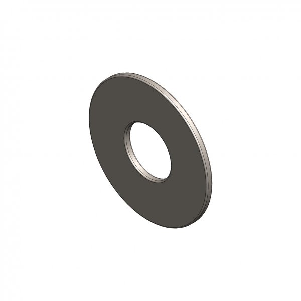 OB068 - RONDELLE DE BUTÉE M8 ÉPAISSEUR 1MM POUR PÉDALE