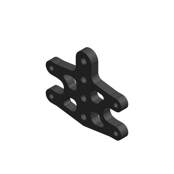 OB270B - SUPPORT CHROMÉ DE BLOCAGE MOTEUR
