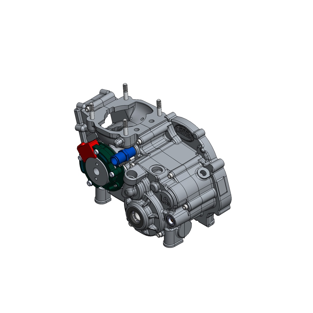 CML9C - COMPLETE ENGINE CRANKCASE L9