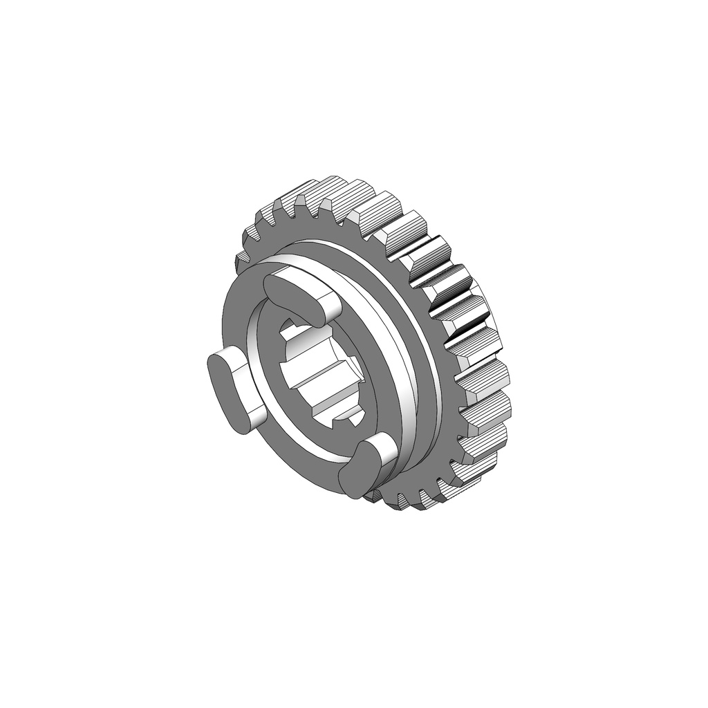 C137 - INGRANAGGIO 5° MARCIA SECONDARIO Z23 / 5TH GEAR SECONDARY SHAFT Z23 