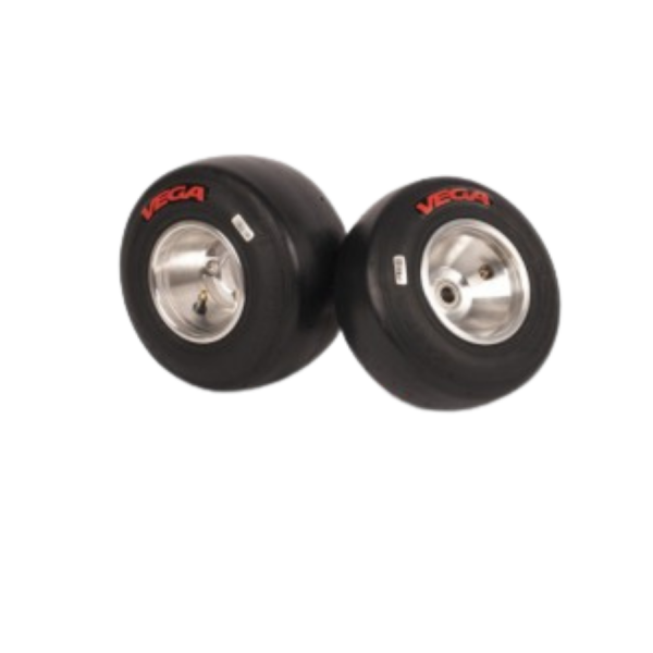 N901 - SET VEGA RED SL4 TYRES