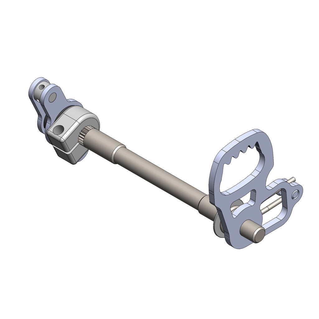 N95C9 - SHIFT LINKAGE ROD WITH TURRET KZ 125cc