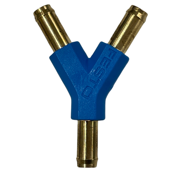 N523 - RACCORD TUBE ESSENCE EN LAITON "Y"