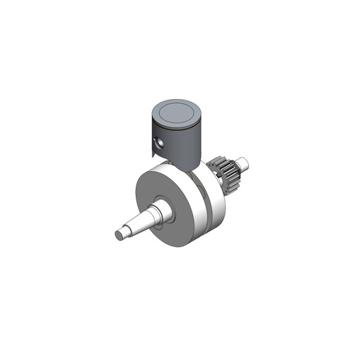 AMCPCL10 - ALBERO MOTORE COMPLETO L10 COMPLETO DI PISTONE / COMPLETE CRANKSHAFT L10 WITH PISTON