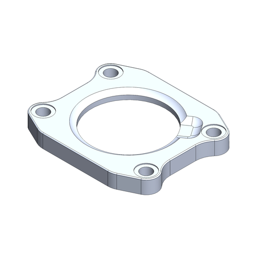 N44C-10 - FLANGIA COLLETTORE ASPIRAZIONE L10-L6 / INTAKE MANIFOLD FLANGE L10-L6