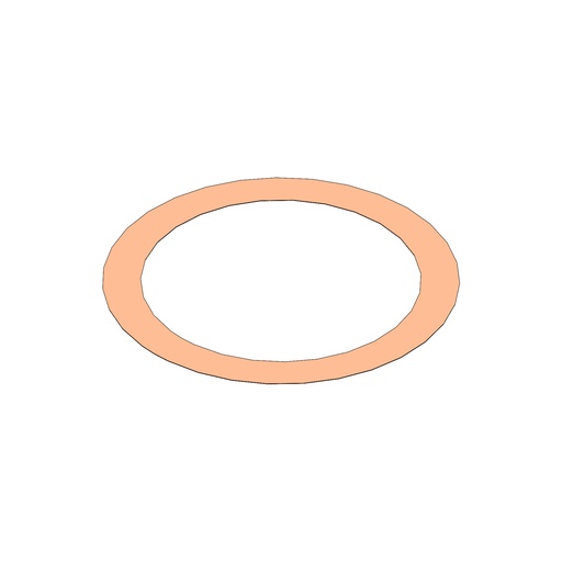 B3B - COPPER GASKET FOR CYLINDER HEAD