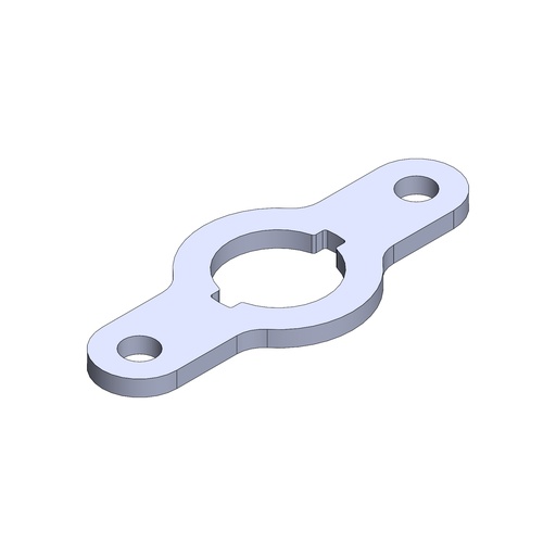 N218B - STEERING WHEEL SHIFTER PLATE WITH 20MM HOLE