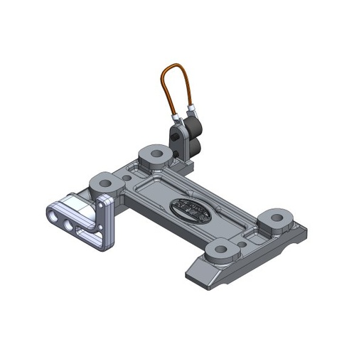 SMCL8 - STAFFA MOTORE COMPLETA L8 / COMPLETE ENGINE BRACKET L8