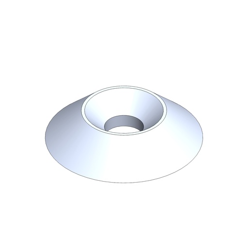 N102 - RONDELLA SVASATA M6 / COUNTERSUNK WASHER M6