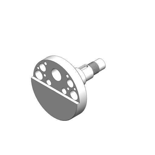 N17.8 - SPALLA ALBERO MOTORE LATO TRASMISSIONE L8 / ENGINE SHAFT SHOULDER DRIVE SIDE