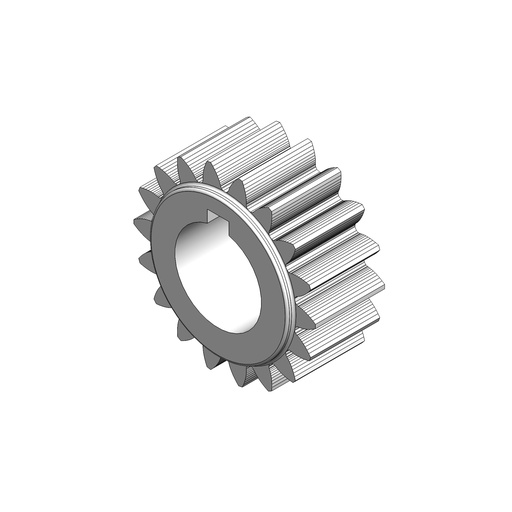 N81-8 - INGRANAGGIO COPPIA PRIMARIA - Z18 / Z18 PRIMARY PAIR GEAR