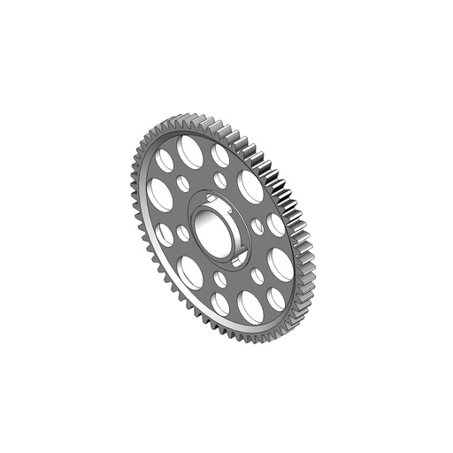 N80-8 - INGRANAGGIO COPPIA PRIMARIA - Z63 / Z63 PRIMARY PAIR GEAR