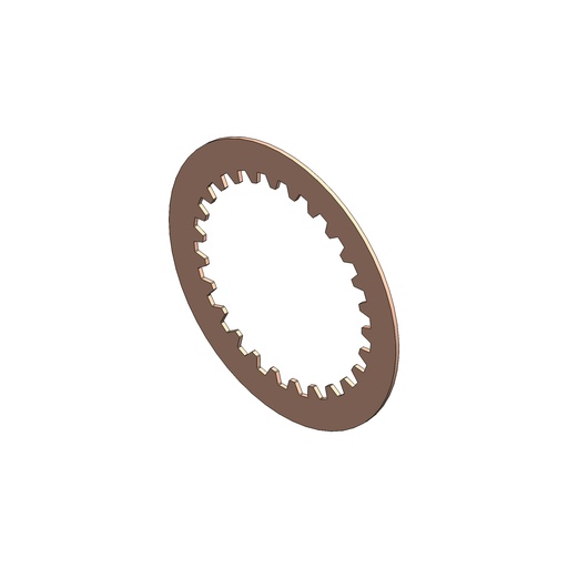 N69.8 - DISCO FRIZIONE ALLUMINIO L8 / ALUMINIUM CLUTCH PLATE