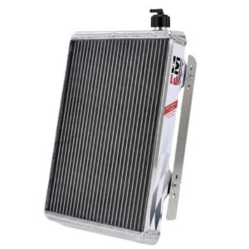 N503 - RADIATORE PER KART COMPLETO DI STAFFE REGOLABILI EM02 PRO/ RADIATOR FOR KART EM02 PRO COMPLETE WITH SUPPORT 