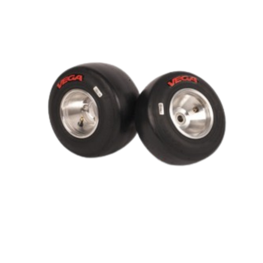 N901 - SET GOMME VEGA ROSSE SL4 / SET OF VEGA RED SL4 TIRES
