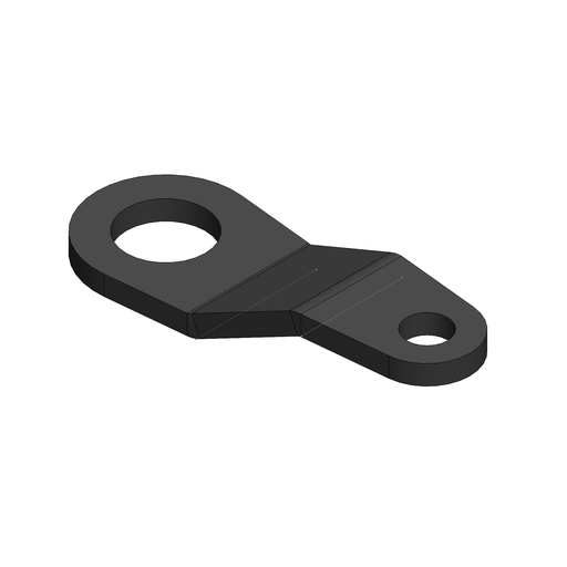 N79-1.8 - LAMIERINO LEVA FRIZIONE L8