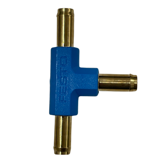 N523/A - RACCORDO TUBO BENZINA OTTONE ''T'' / FUEL PIPE FITTING FESTO ''T''