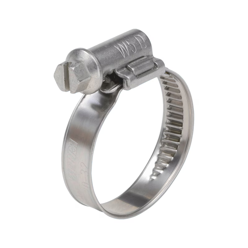 N510 - FASCETTA TUBO ACQUA ZEBRA 16-24 INOX / ZEBRA WATER HOSE CLAMP 16-24 STAINLESS STEEL